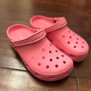 New Womens Bubblegum Pink Crocs Classic Clog Size 10